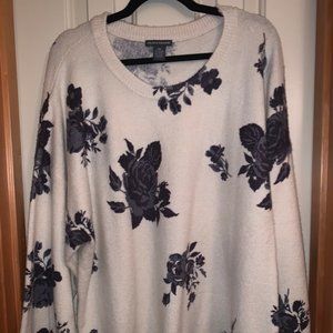 Chelsea & Theodore Floral Sweater (XXL)